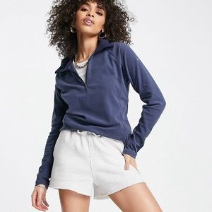 NWT Columbia glacial half zip fleece in navy size XS